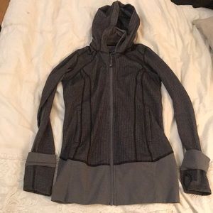 Lulu Lemon hooded zip up size 4